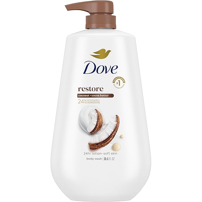 Purely Pampering Dove Body Wash Coconut Milk with Jasmine Petals 34 fl oz